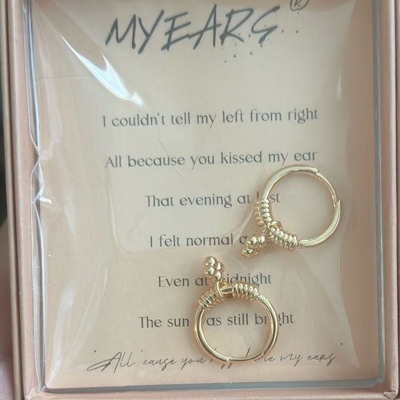 MYEARS Women Huggie Earrings Gold Hoop 14K Gold Filled Small - Picture 5 of 5